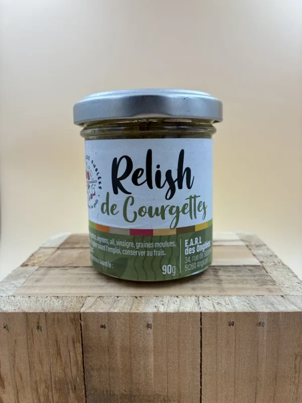 Relish de courgette