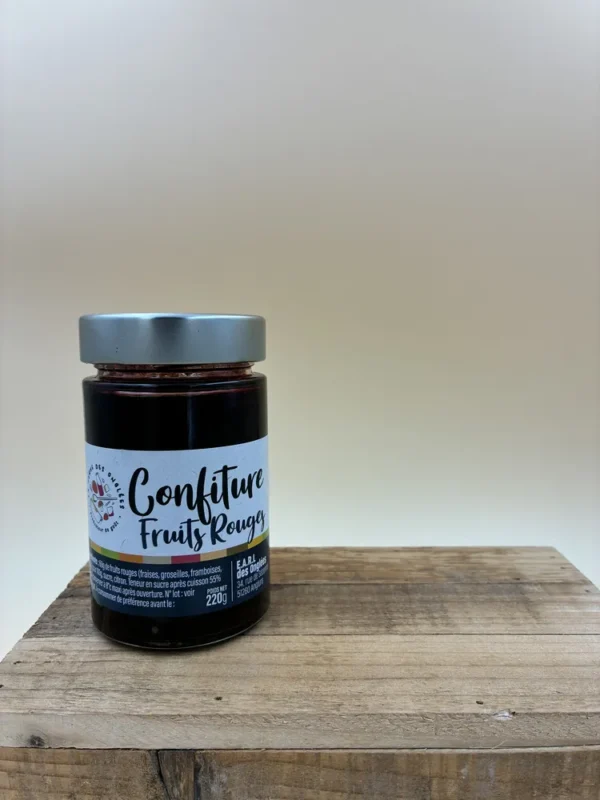 Confiture Fruits Rouges