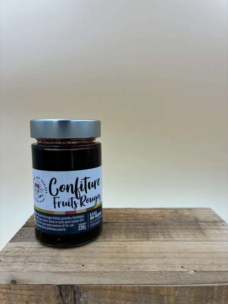 Confiture Fruits Rouges