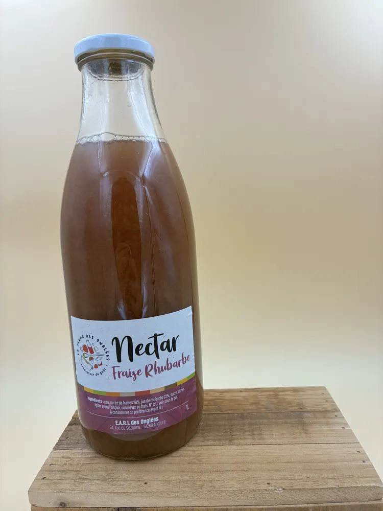 Nectar Fraise Rhubarbe